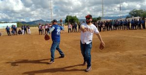 SAN JAVIER PRESENTE EN LA EMOCIONANTE INAUGURACIÓN DE LA LIGA DE BÉISBOL SIERRA SUR 2025